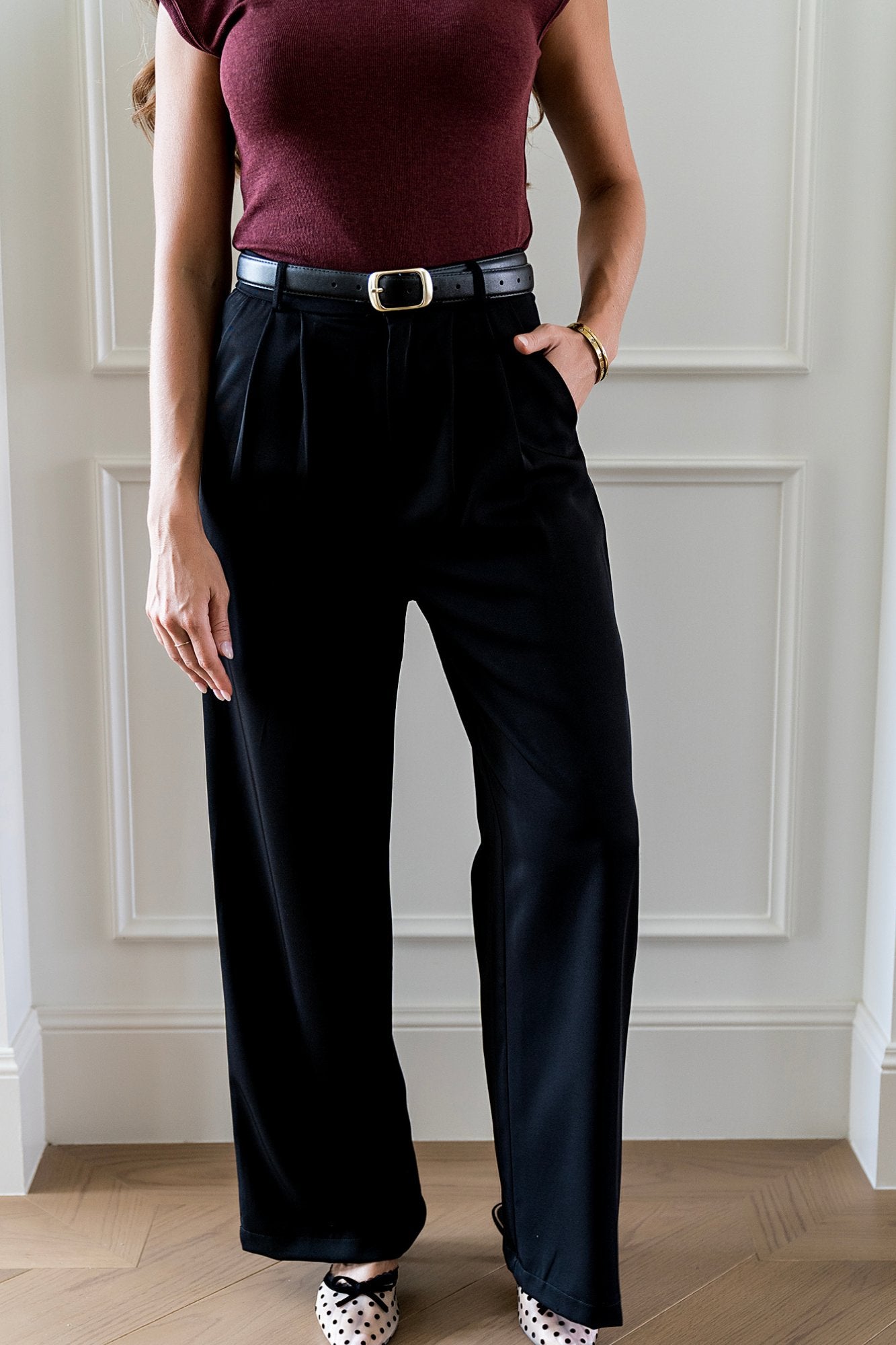 Jessie Pants in Black - FINAL SALE Clothing Holley Girl 