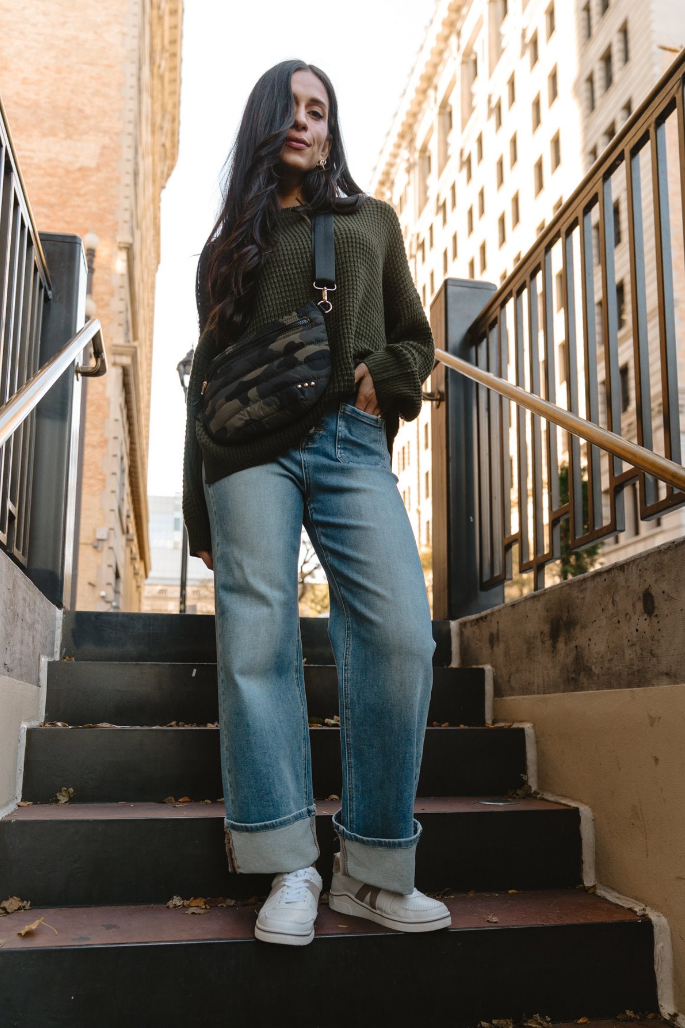 Midtown Bag in Camo Clothing Holley Girl 