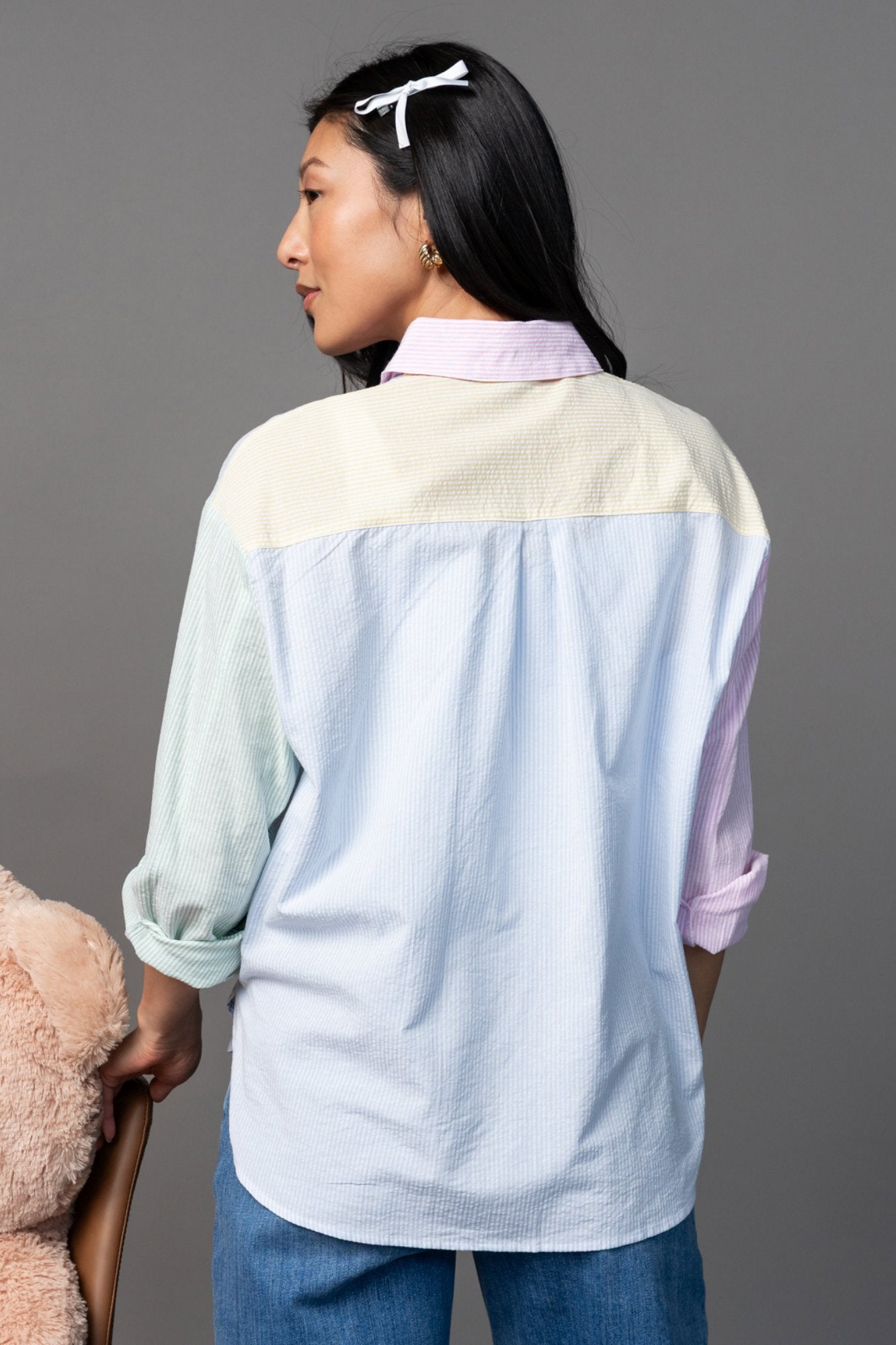 Blue Skies Button Up Clothing Holley Girl 