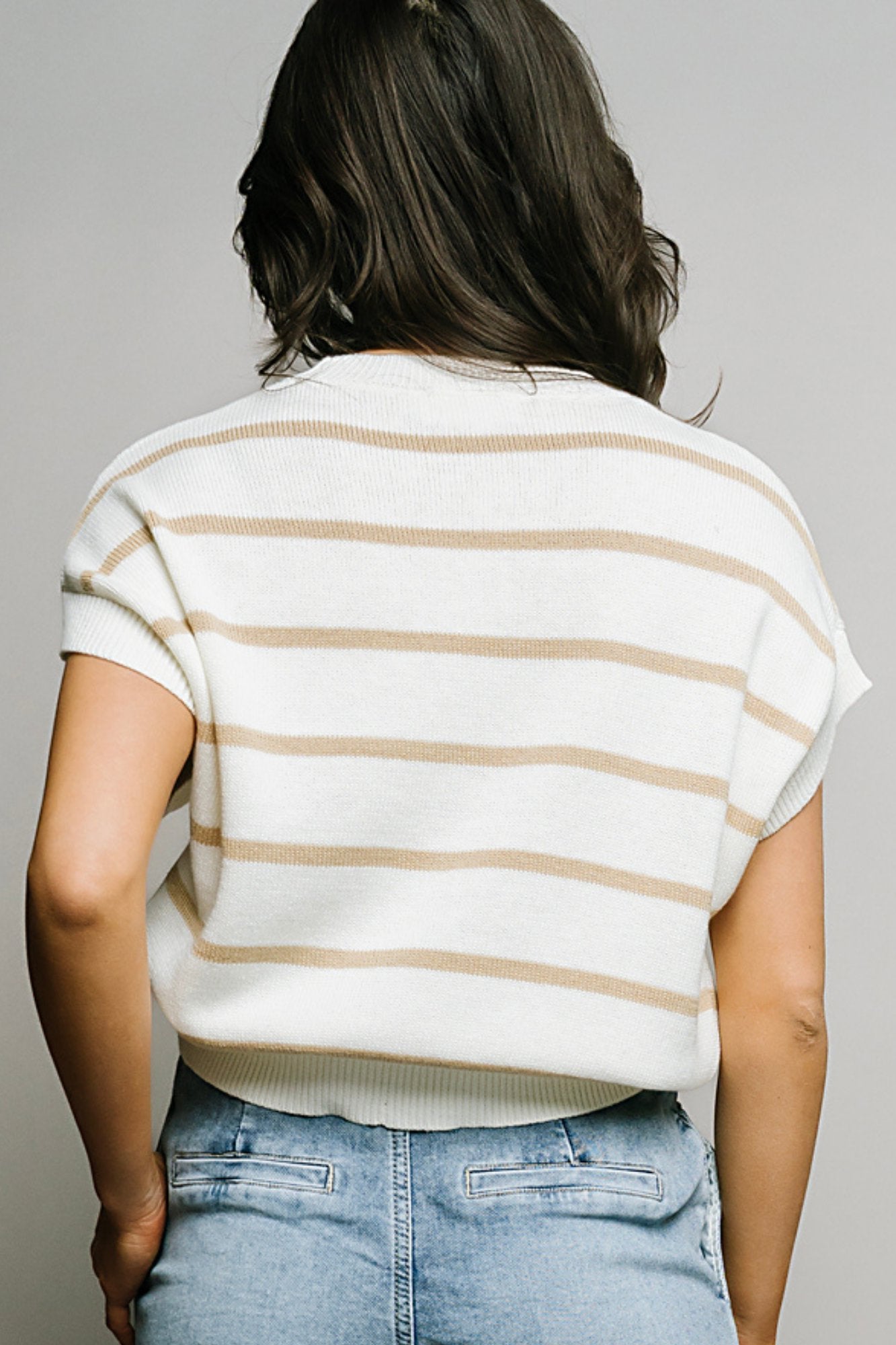 Mod Top in Mocha Clothing Holley Girl 