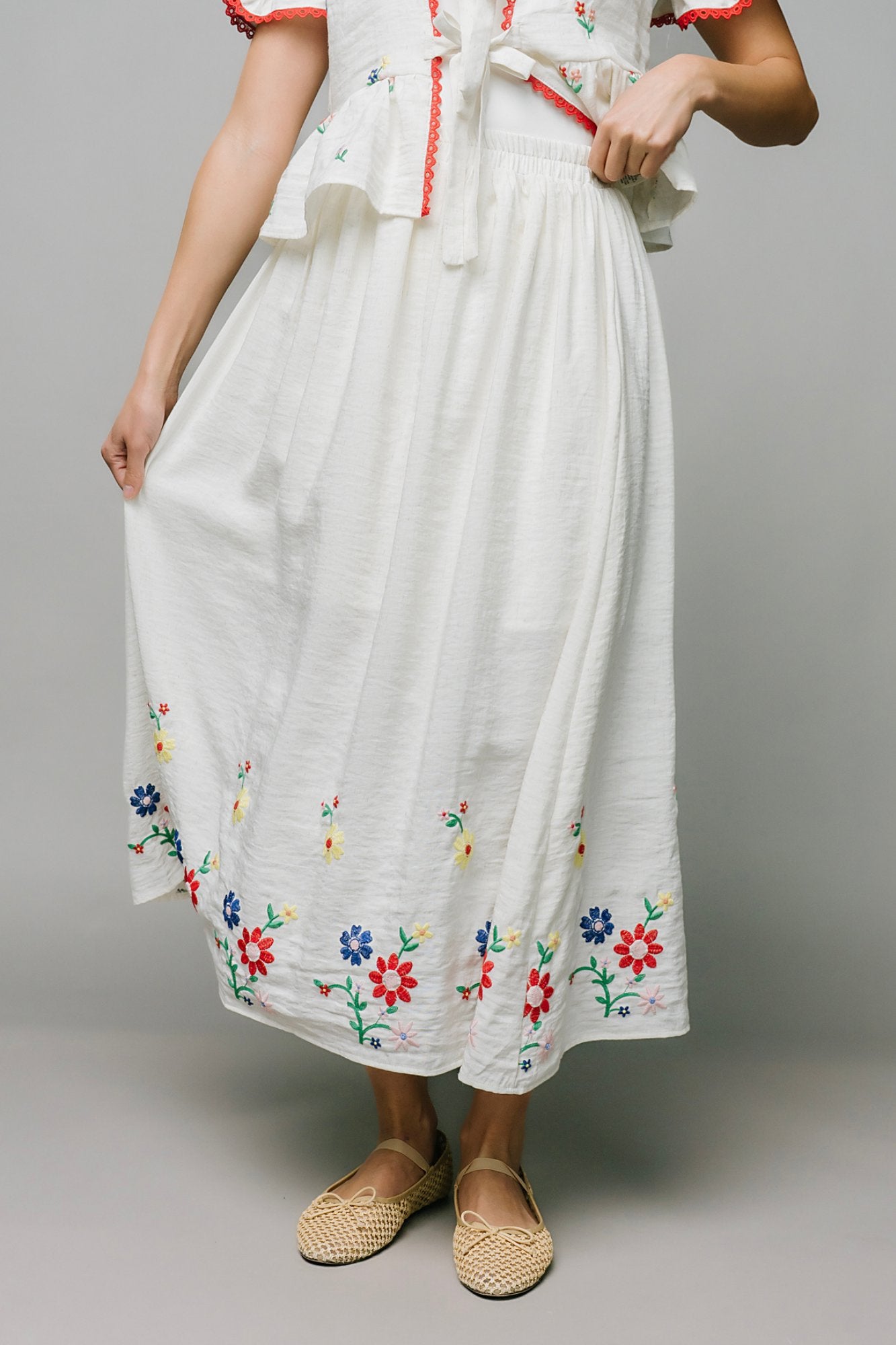 Riviera Bloom Skirt Clothing Holley Girl 