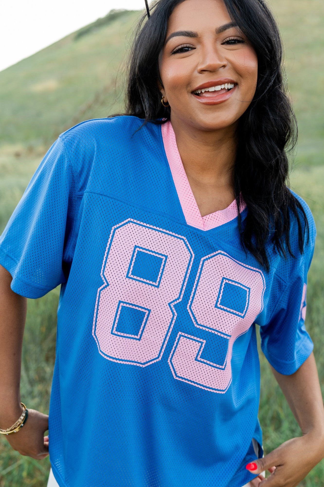 89 Jersey in Ocean Clothing Holley Girl 