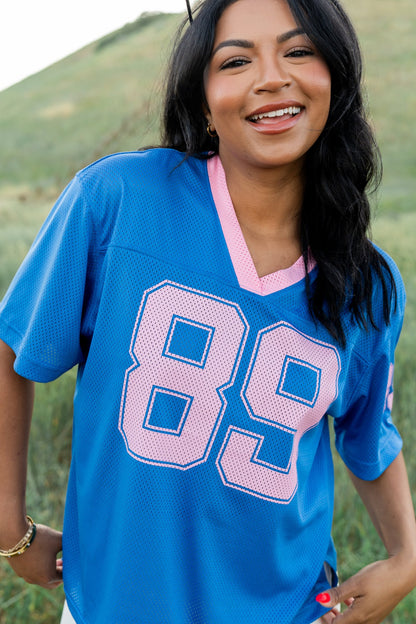 89 Jersey in Ocean Clothing Holley Girl 