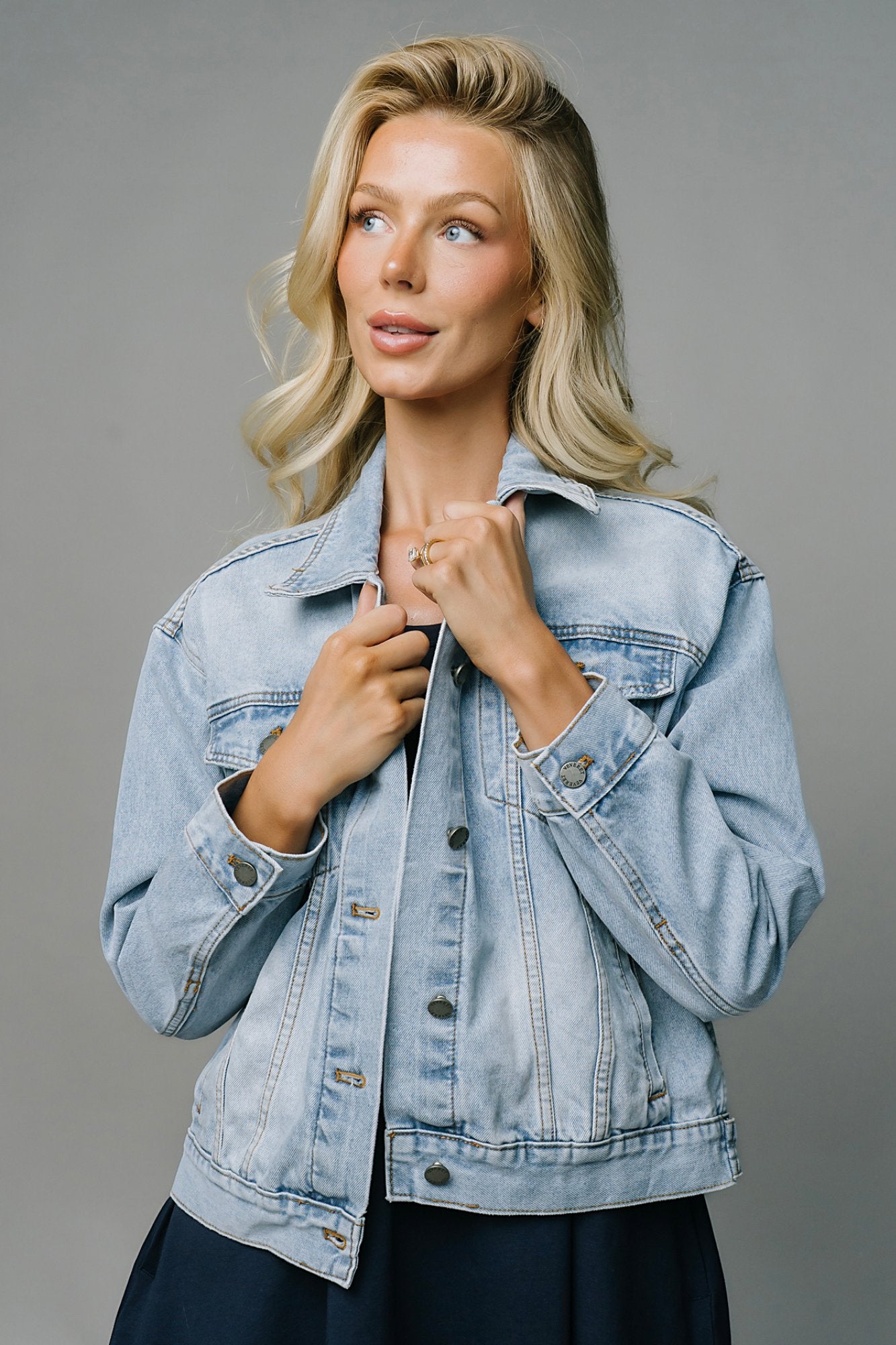 Fierce & Free Jean Jacket Clothing Holley Girl 