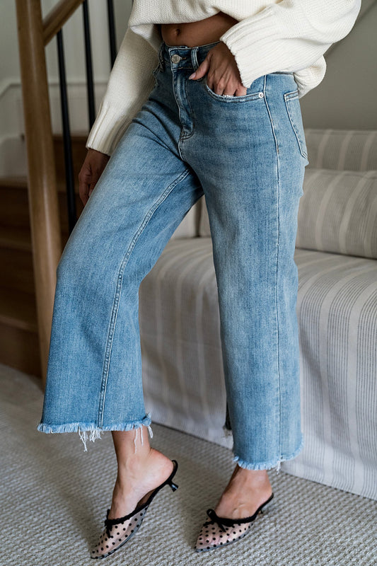 Griffin Jeans in Medium Holley Girl 