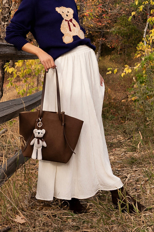 Sable & Sea Skirt in Cream Clothing Holley Girl 