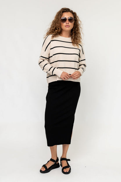 Davis Skirt in Black Holley Girl 