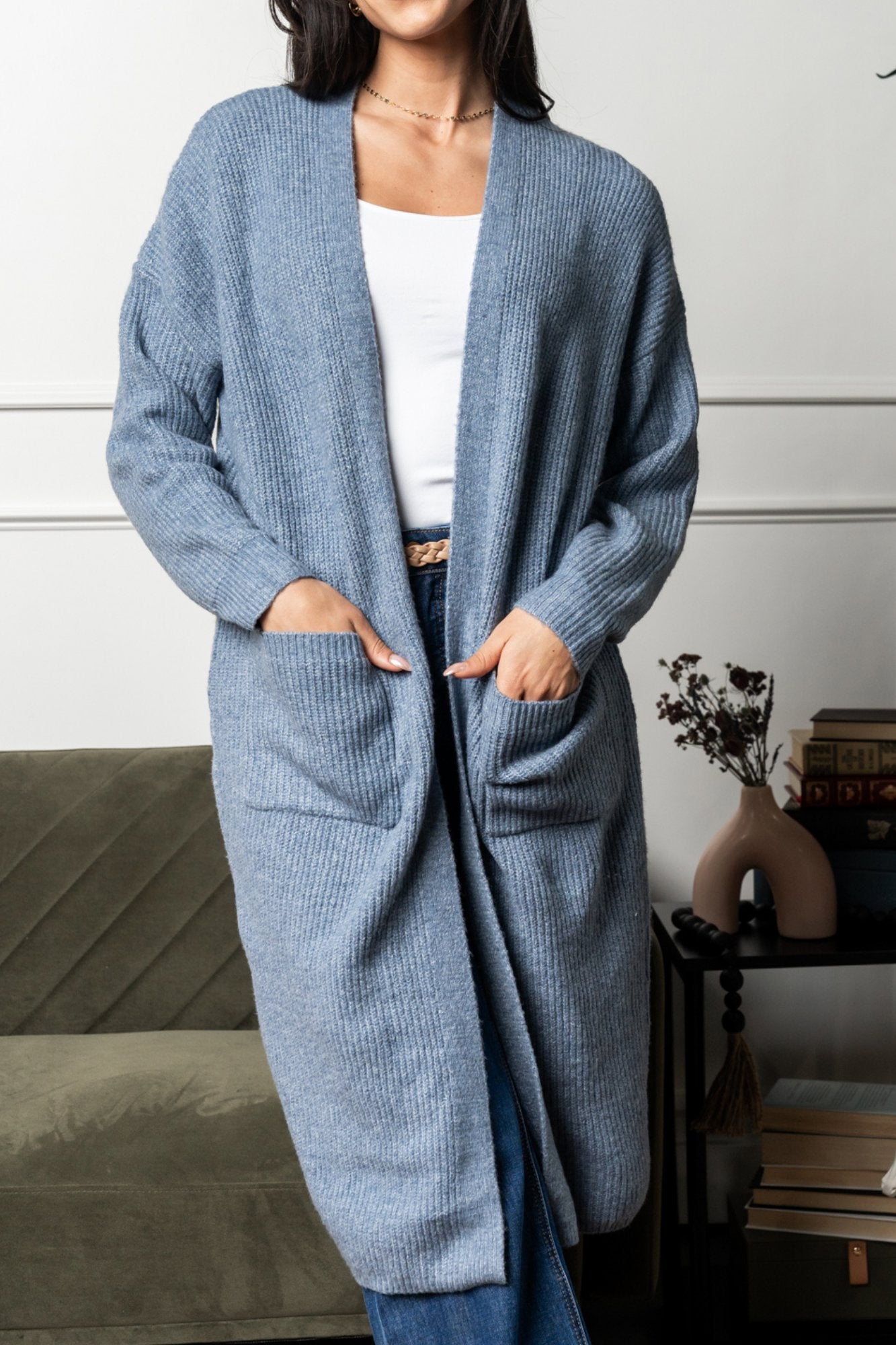 Harvest Moon Cardigan in Breeze Clothing Holley Girl 