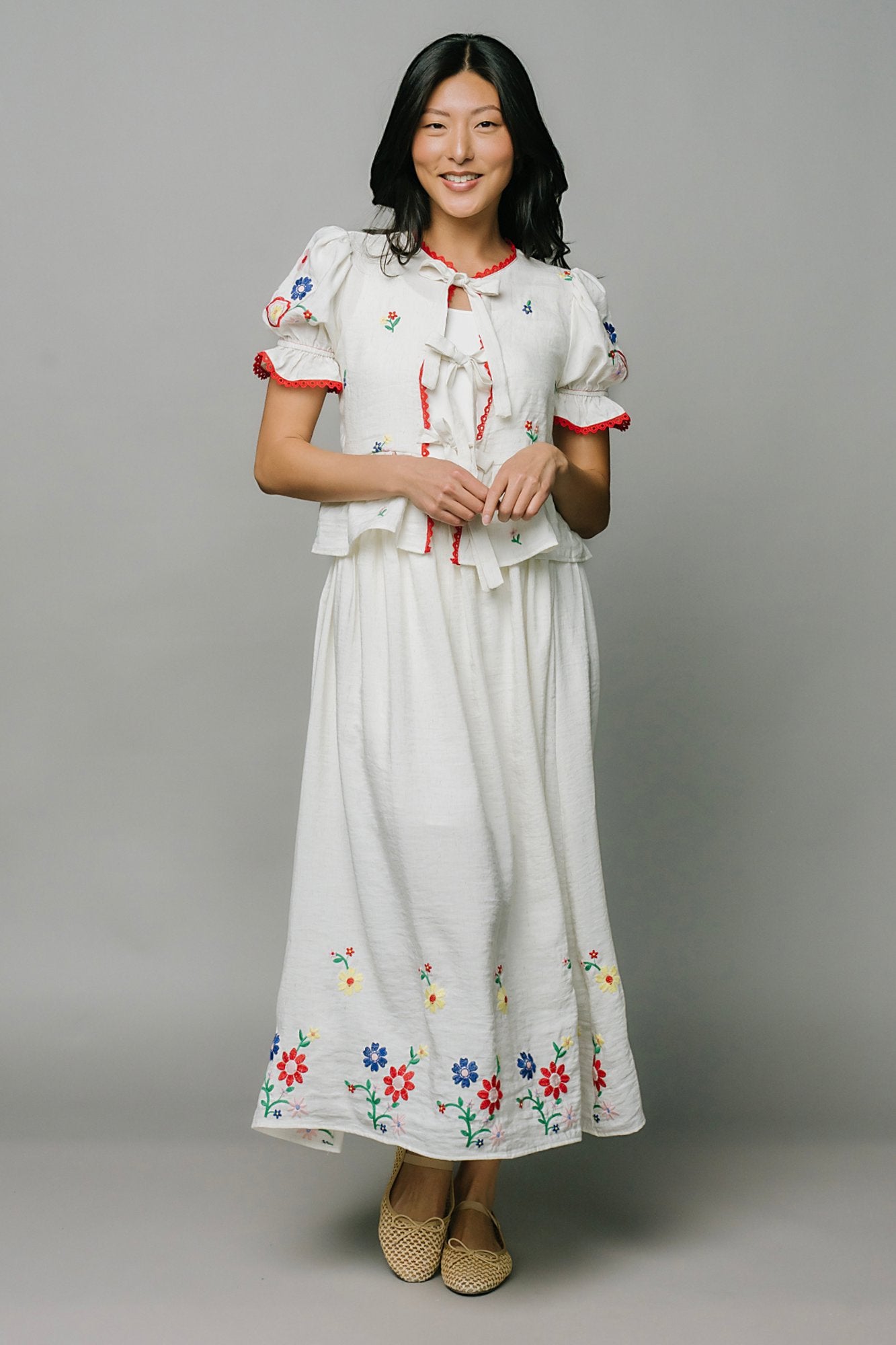Riviera Bloom Skirt Clothing Holley Girl 