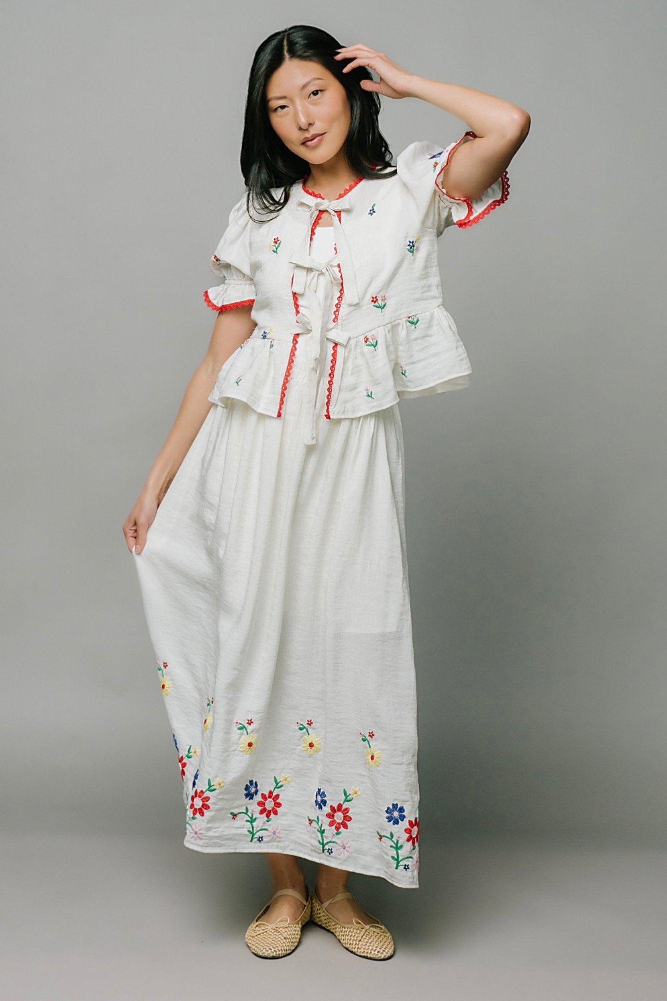 Riviera Bloom Skirt Clothing Holley Girl 