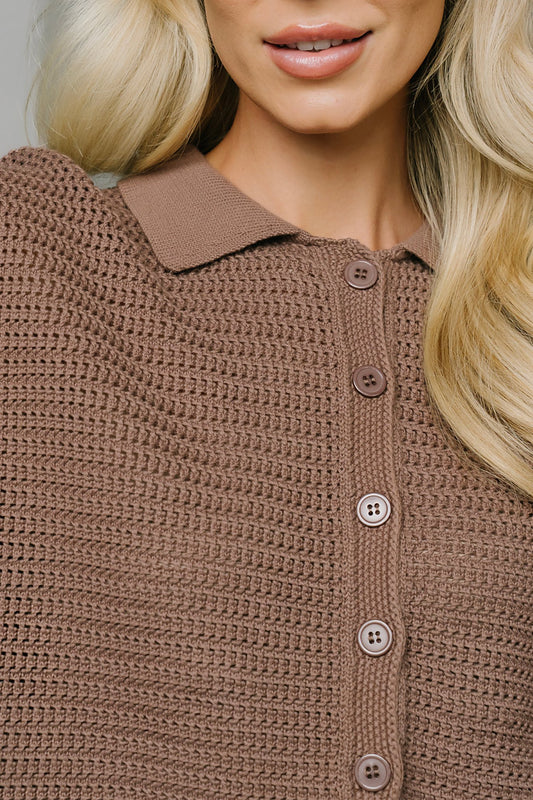 Summer Knit in Cocoa Clothing Holley Girl 