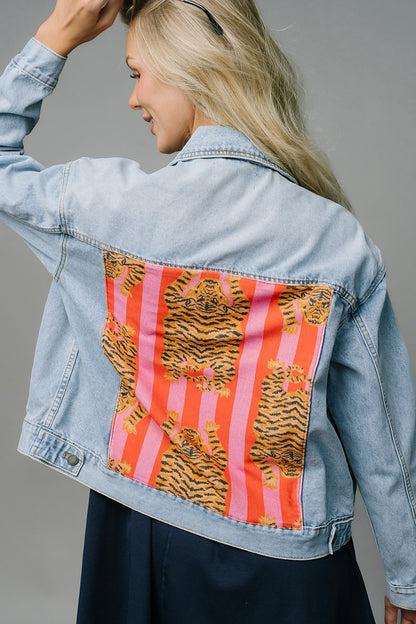 Fierce & Free Jean Jacket Clothing Holley Girl 