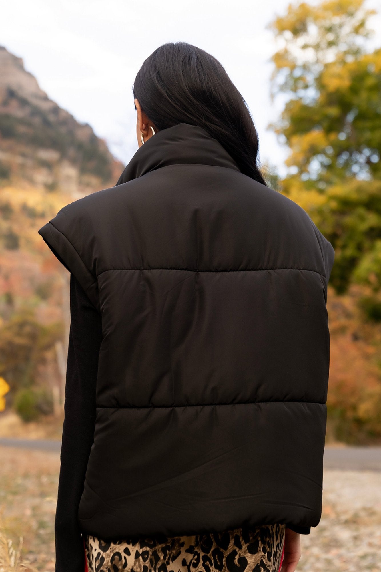 Shadow Puffer Vest Clothing Holley Girl 
