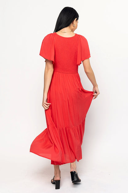 Sofia Dress in Poppy Holley Girl 