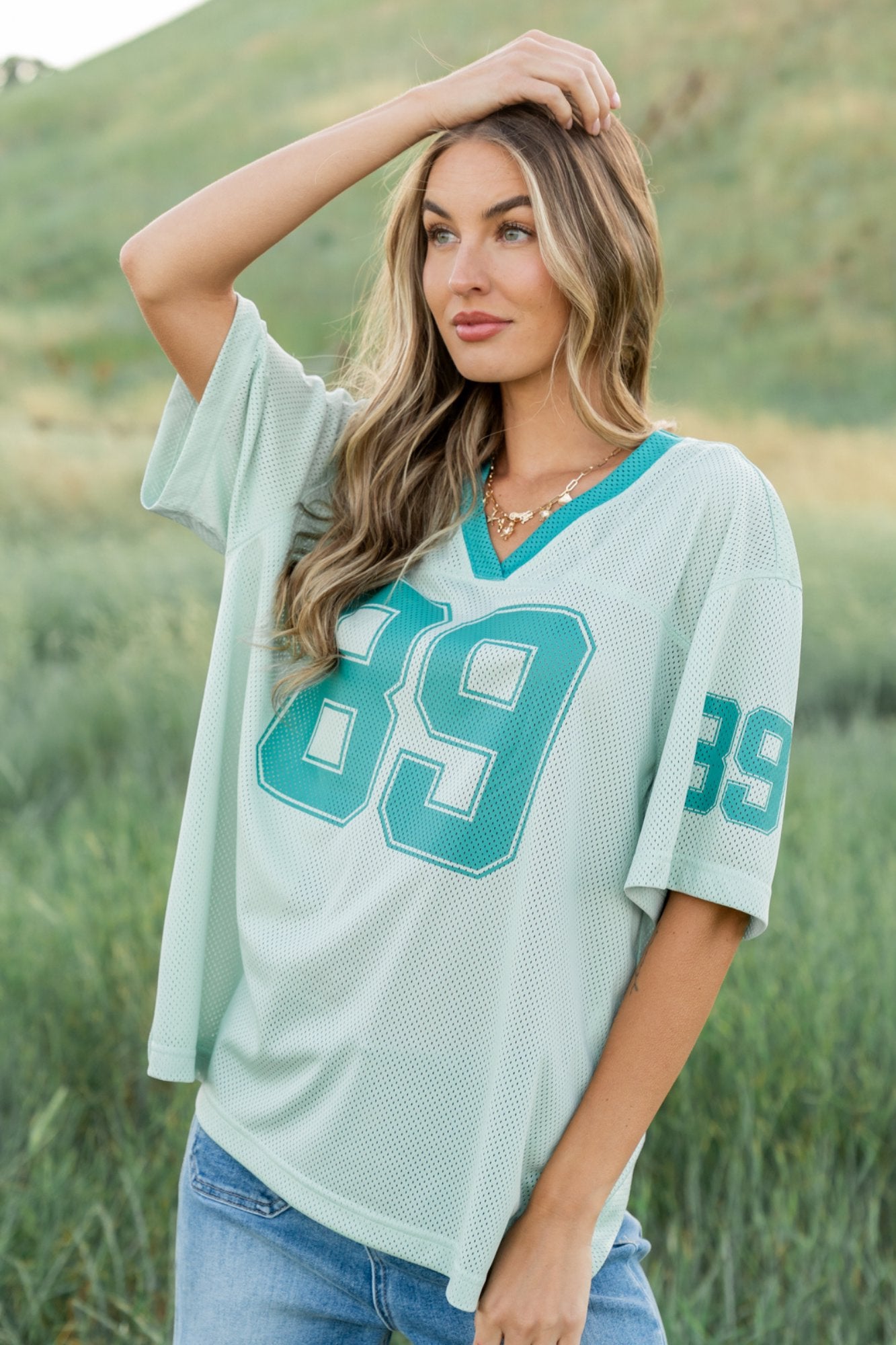 89 Jersey in Sea Foam Clothing Holley Girl 