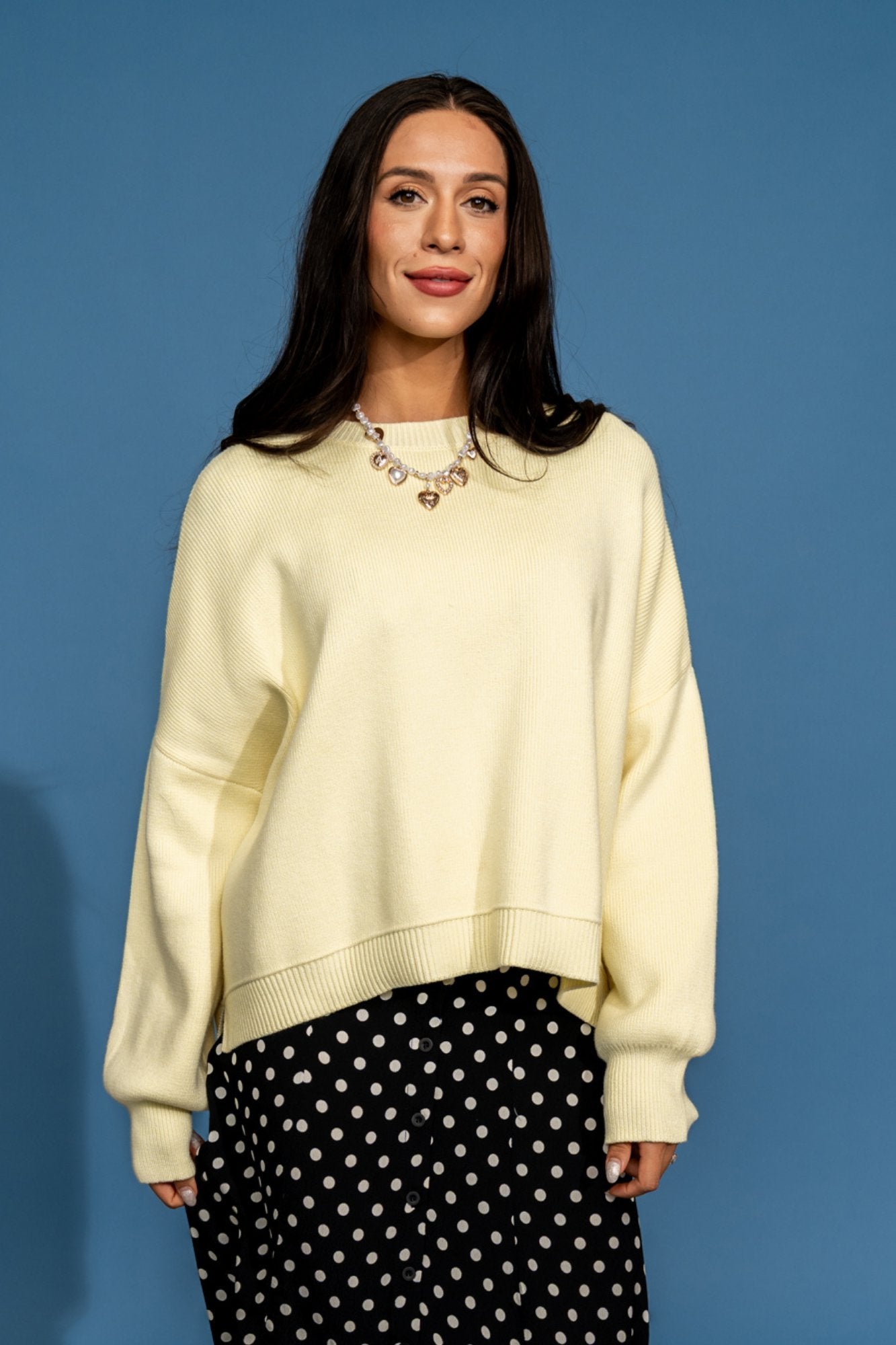 Marisol Sweater in Daisy Clothing Holley Girl 