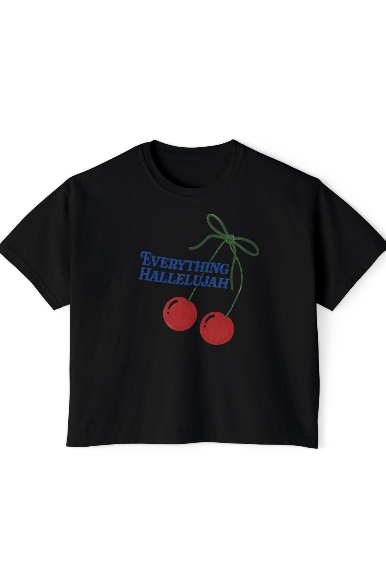 Everything Hallelujah - Boxy Tee T-Shirt Printify 