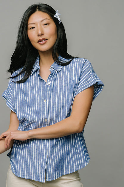 Weekend Stripe Top Clothing Holley Girl 