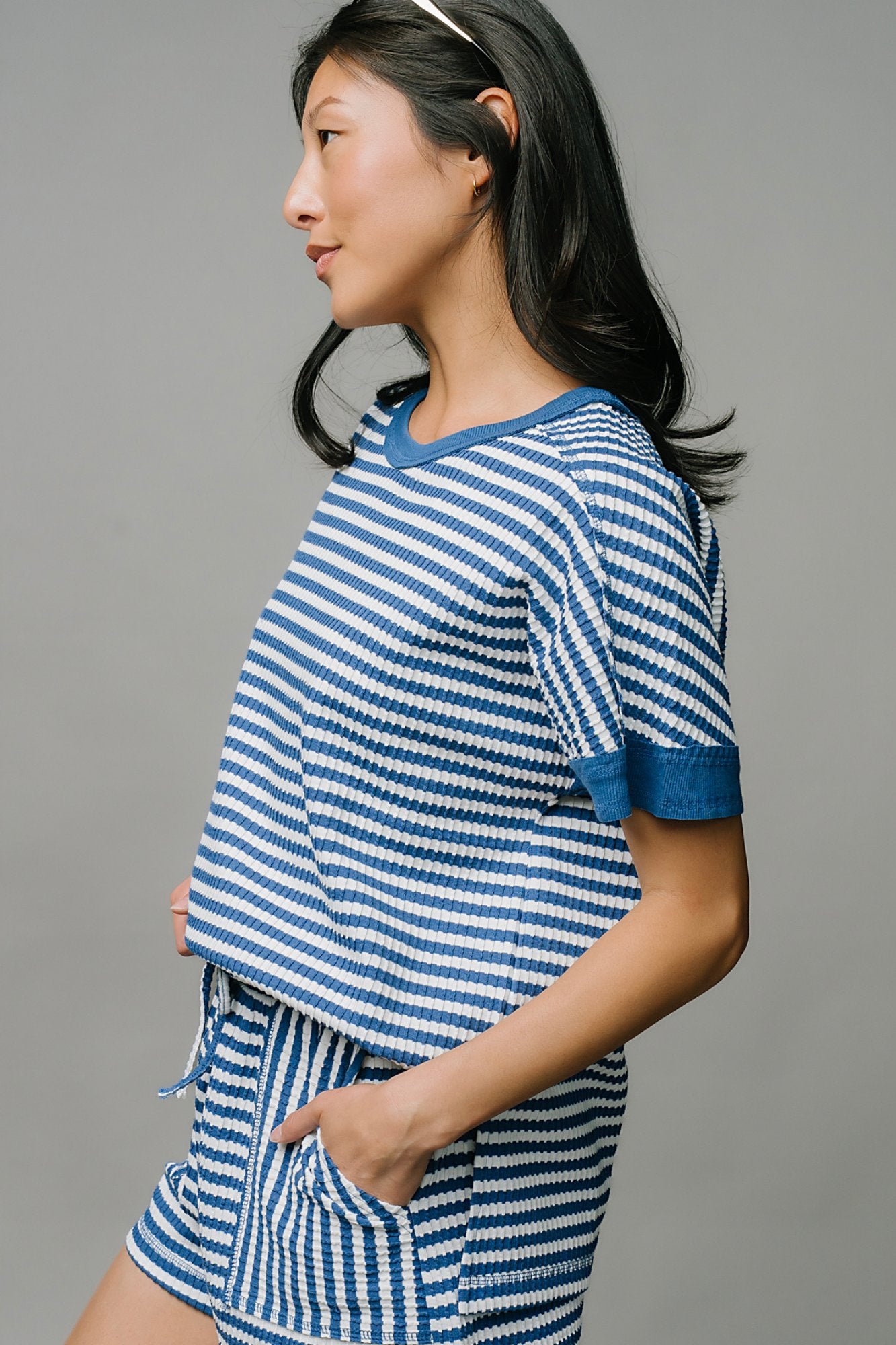 Seaside Stripe Set Clothing Holley Girl 