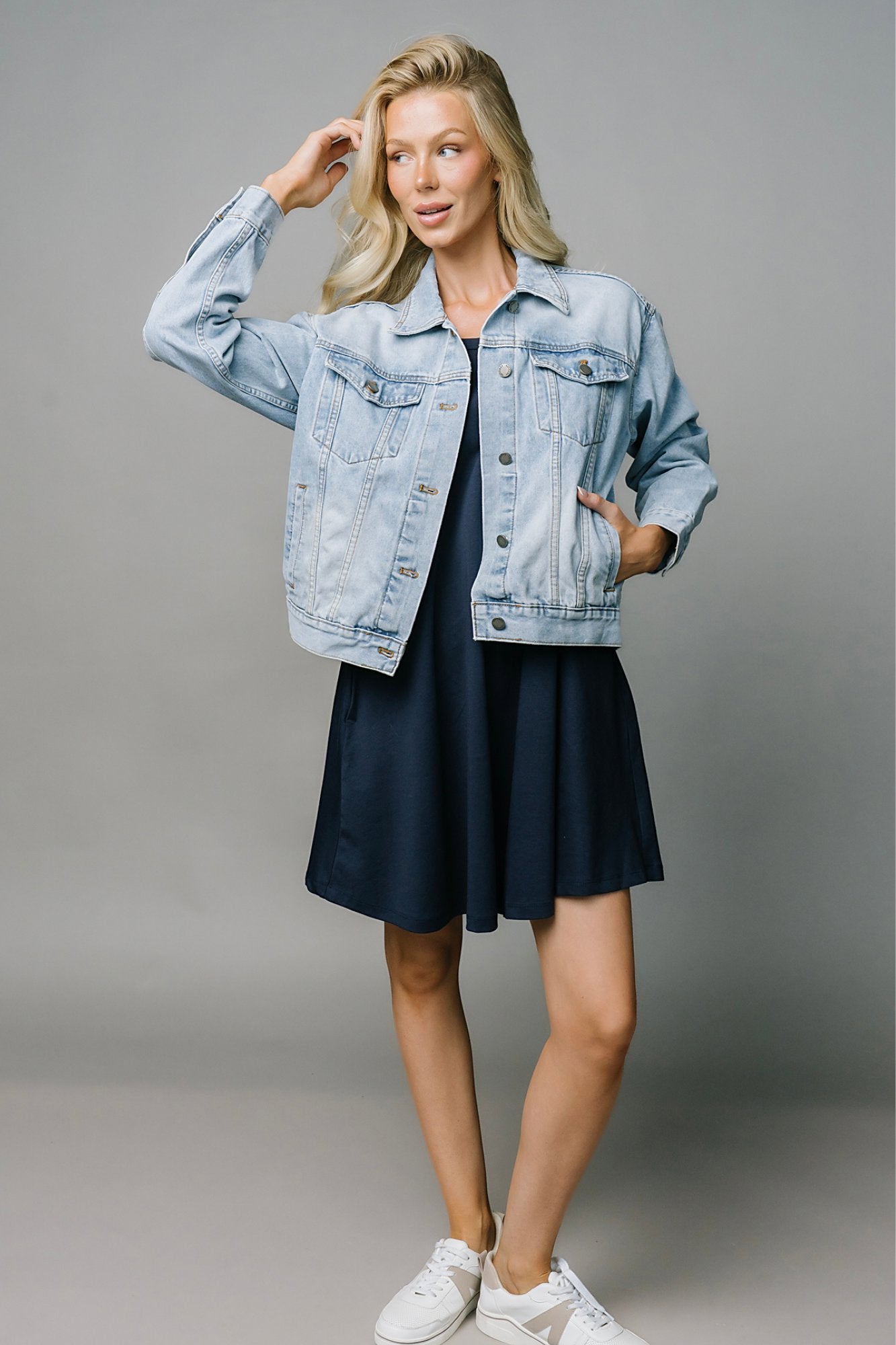 Fierce & Free Jean Jacket Clothing Holley Girl 