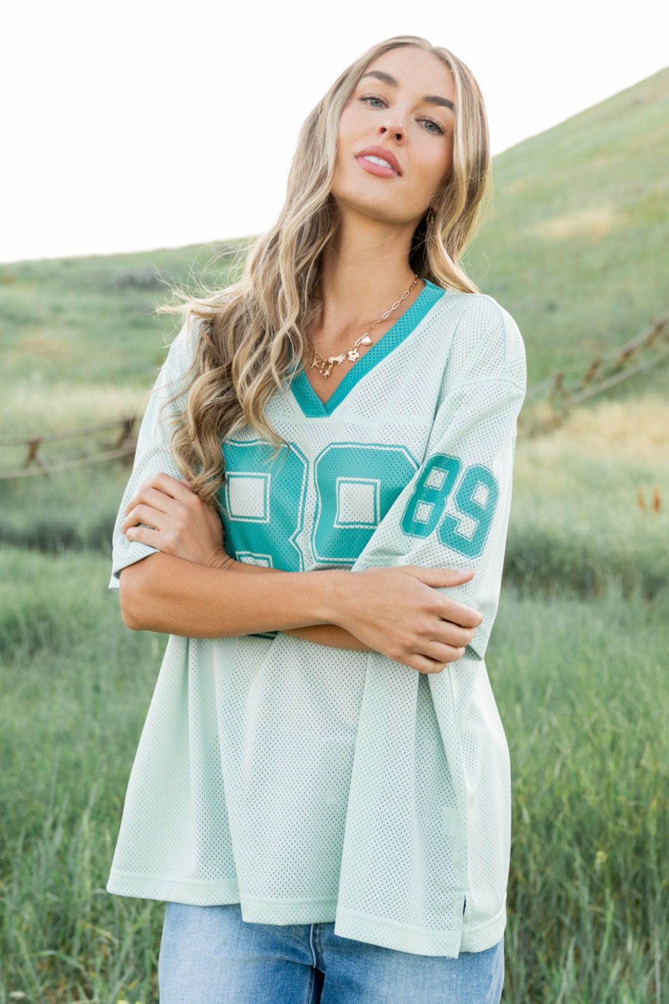 89 Jersey in Sea Foam Clothing Holley Girl 