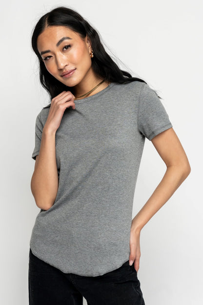 Carli Top in Grey Holley Girl 