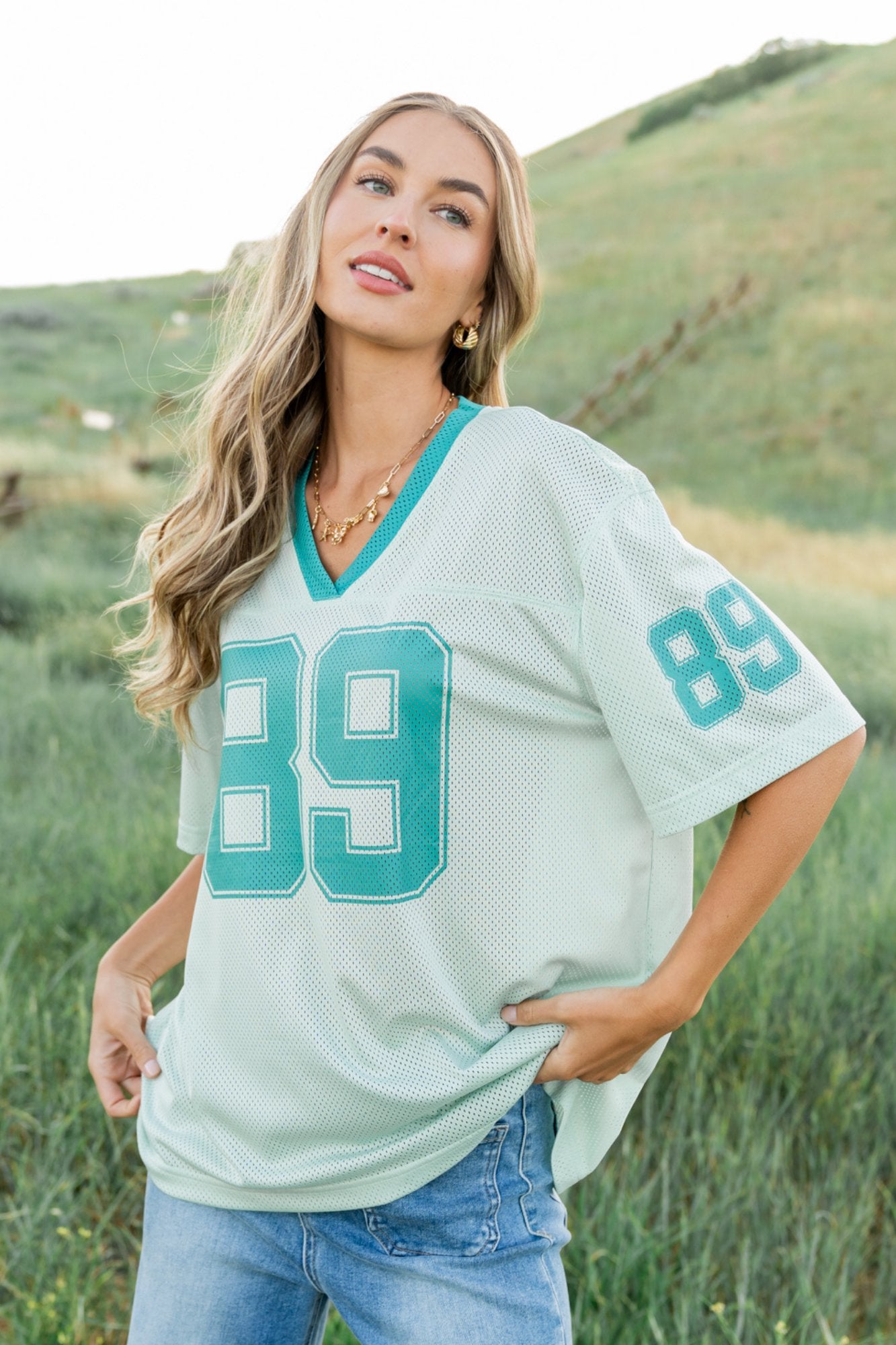 89 Jersey in Sea Foam Clothing Holley Girl 