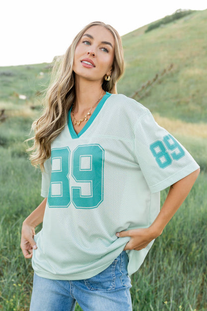 89 Jersey in Sea Foam Clothing Holley Girl 