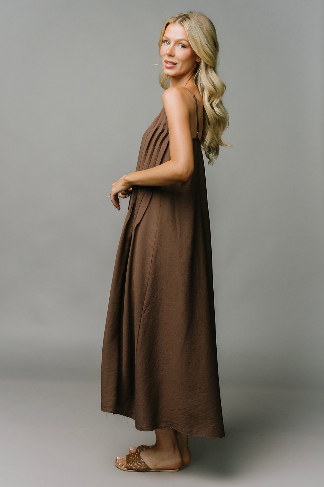Sunkissed Pintuck Dress Clothing Holley Girl 