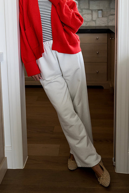 Rio Sweatpants in Cream Clothing Holley Girl 