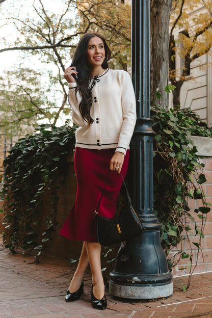 Leo Skirt in Cherry Clothing Holley Girl 