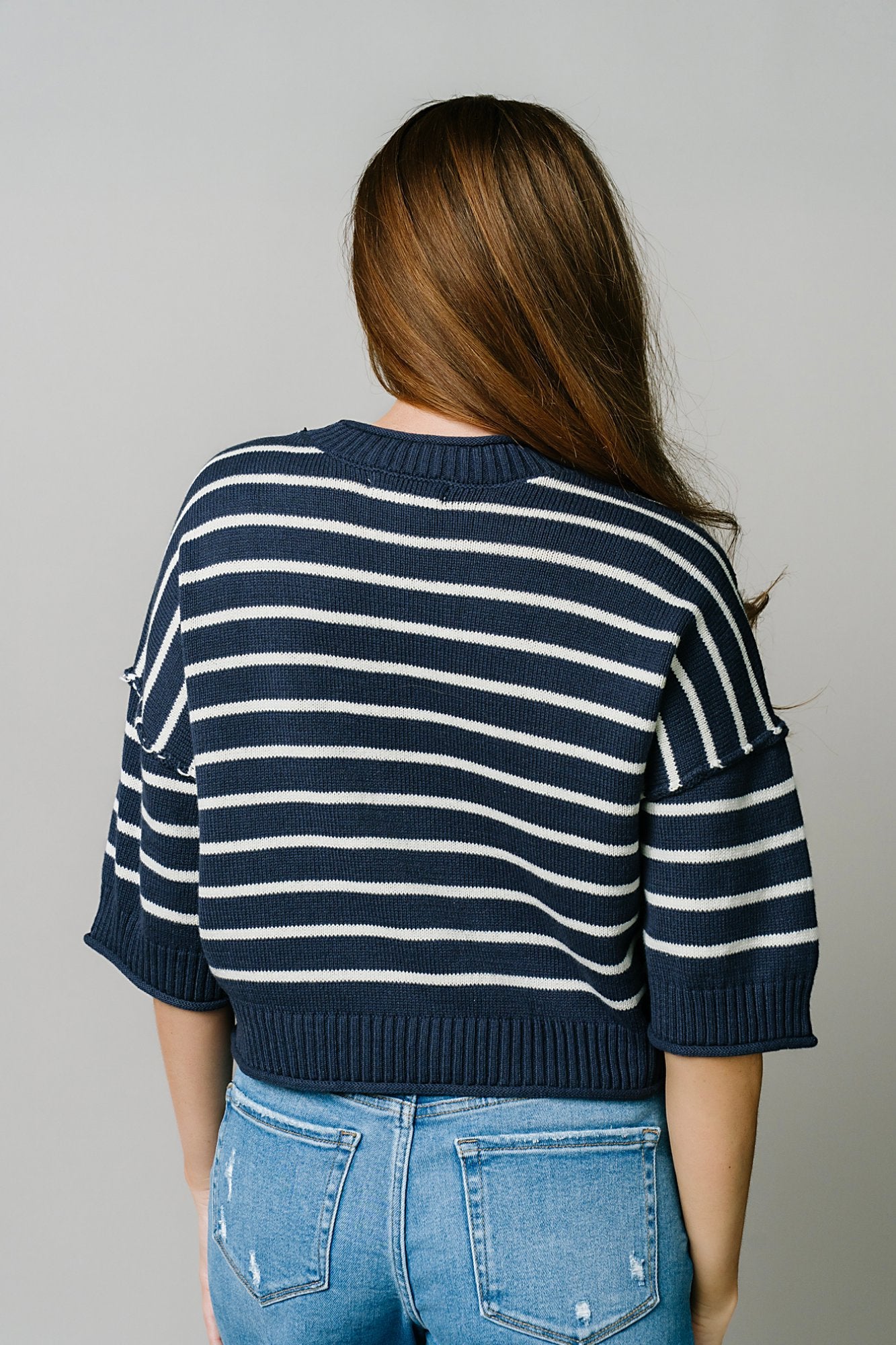 Hamptons Knit in Navy Clothing Holley Girl 