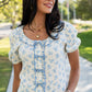 Georgia Blue Top Clothing Holley Girl 