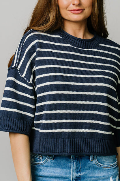 Hamptons Knit in Navy Clothing Holley Girl 