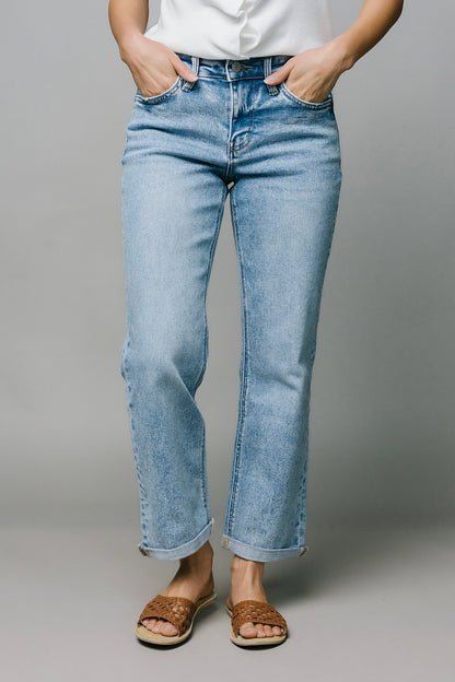 Sunset Straight Leg Jeans Clothing Holley Girl 