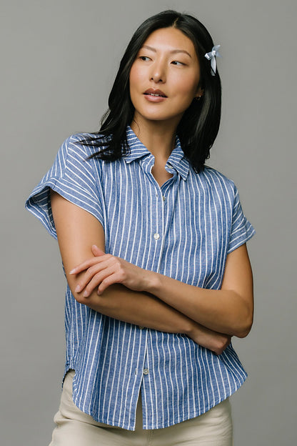 Weekend Stripe Top Clothing Holley Girl 
