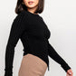 Tia Sweater in Black Holley Girl 