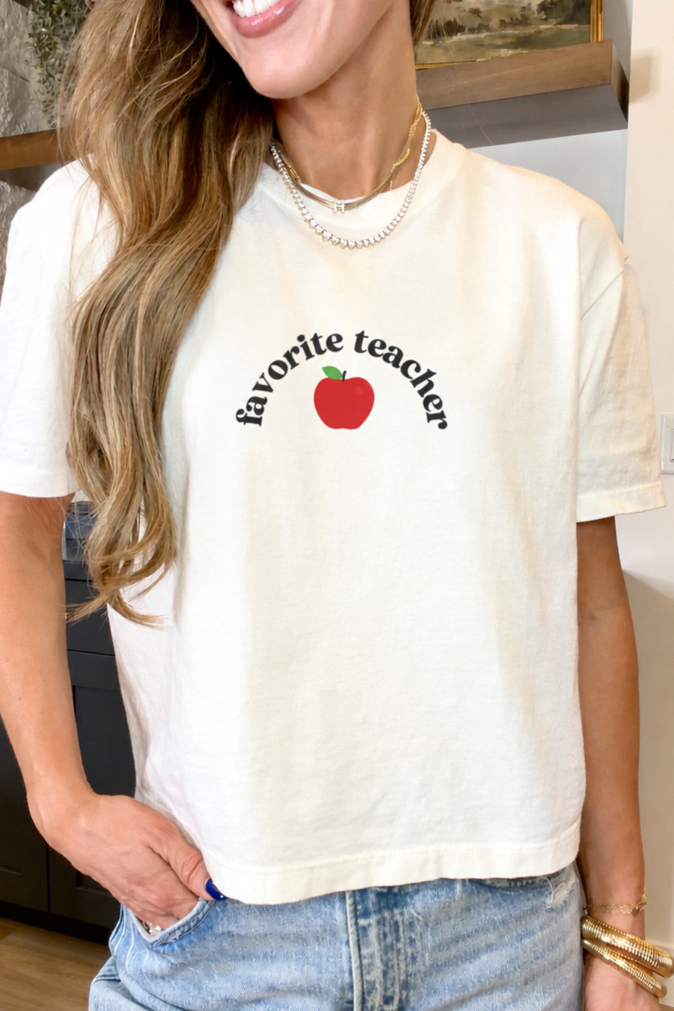 Favorite Teacher Boxy Tee