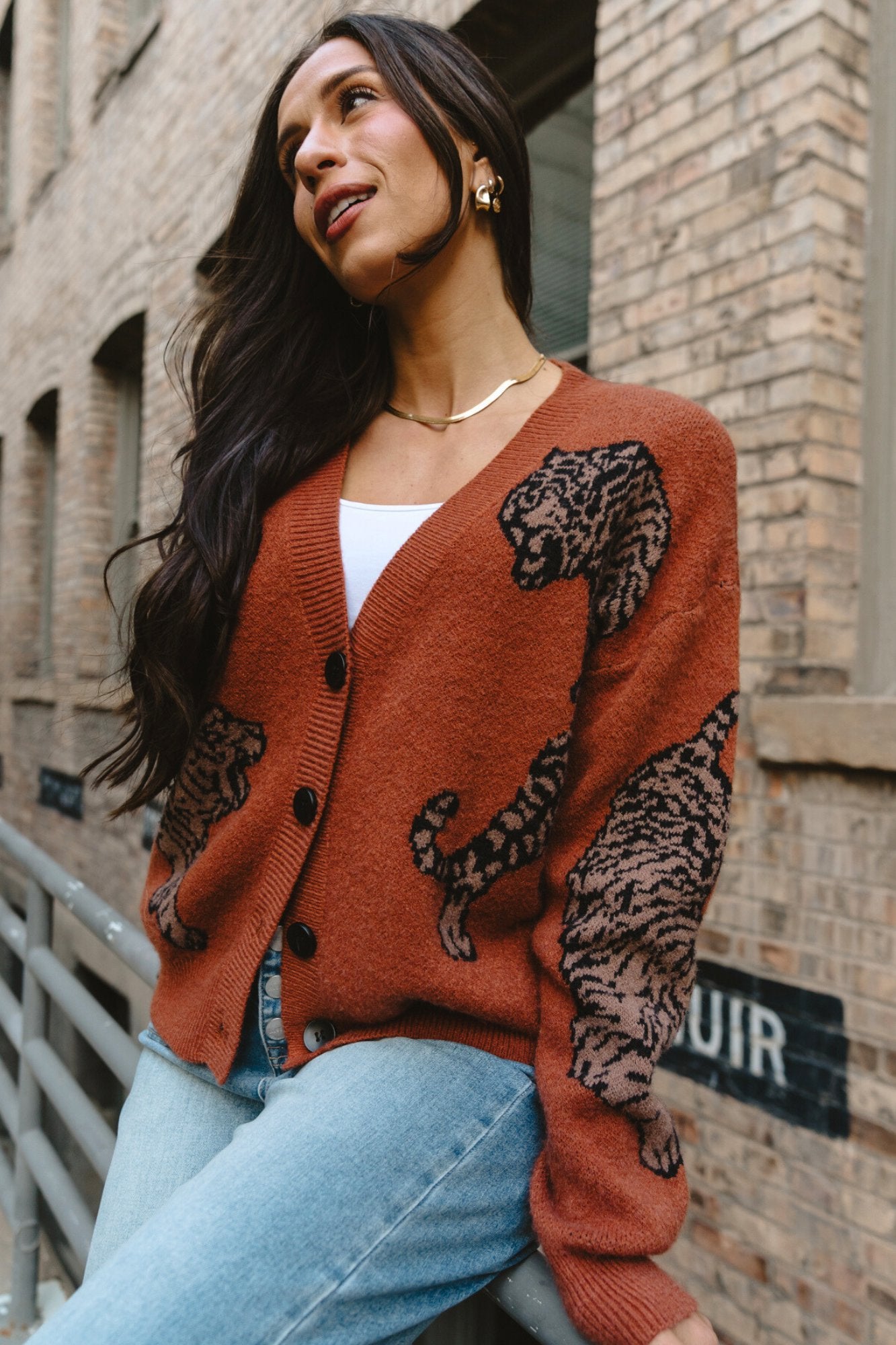 Tigress Sweater in Rust – Holley Girl