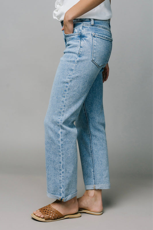 Sunset Straight Leg Jeans Clothing Holley Girl 