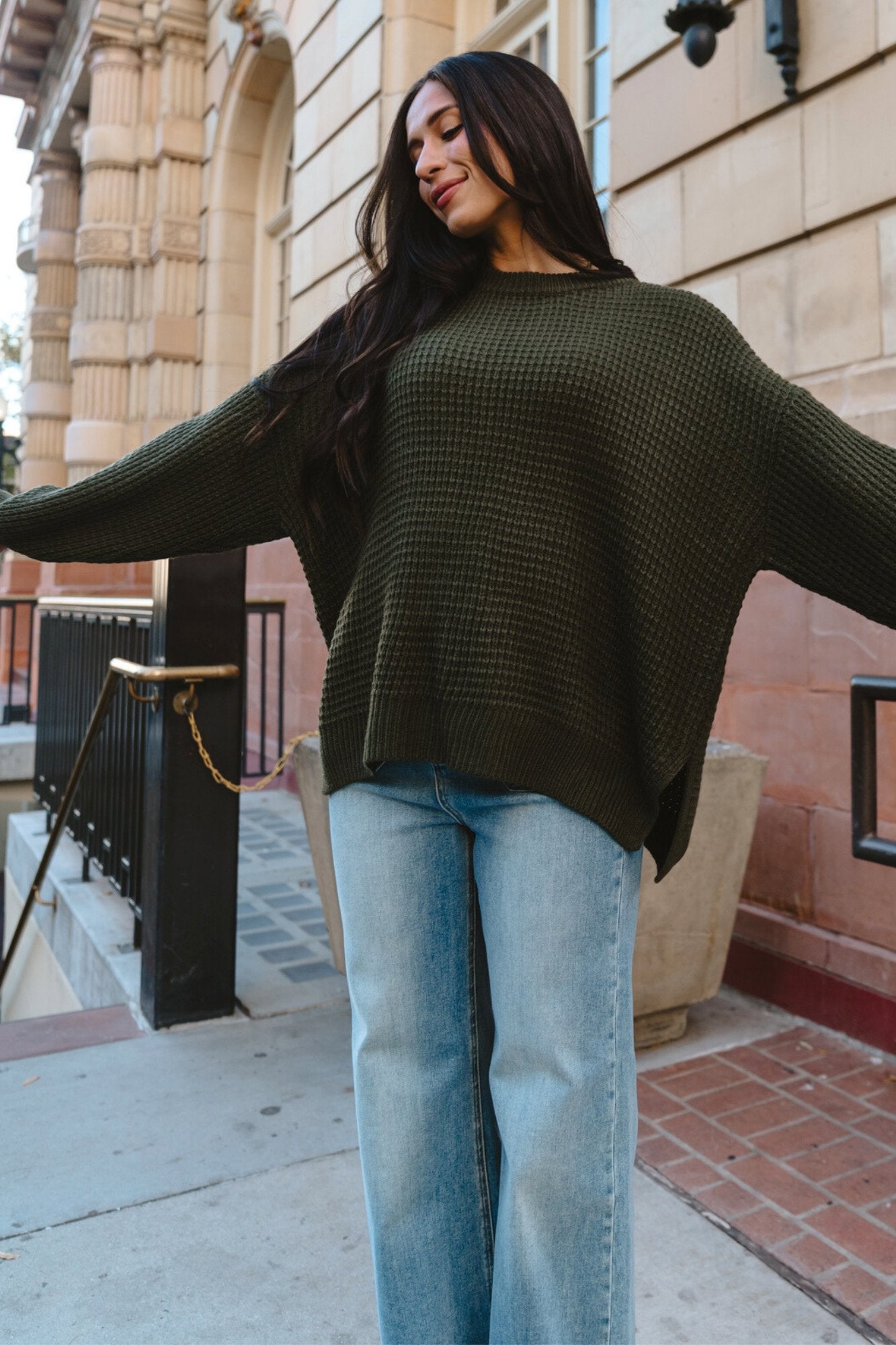 Evergreen Sweater Clothing Holley Girl 