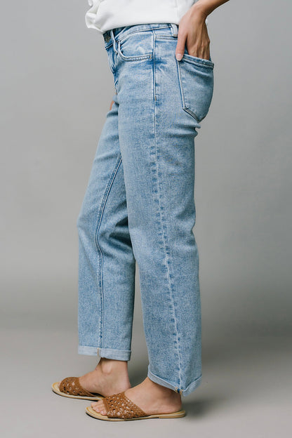 Sunset Straight Leg Jeans Clothing Holley Girl 
