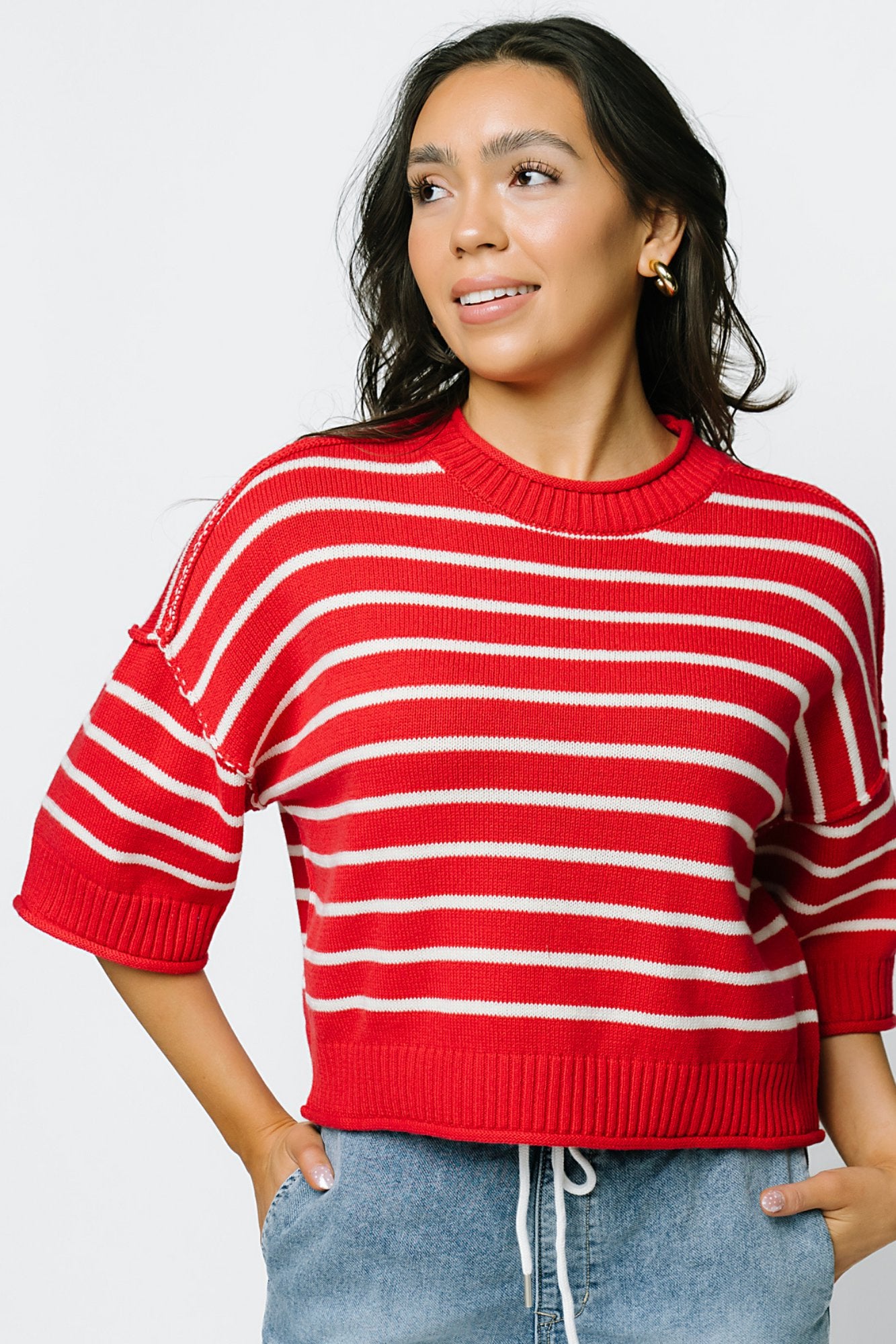 Hamptons Knit in Red Clothing Holley Girl 