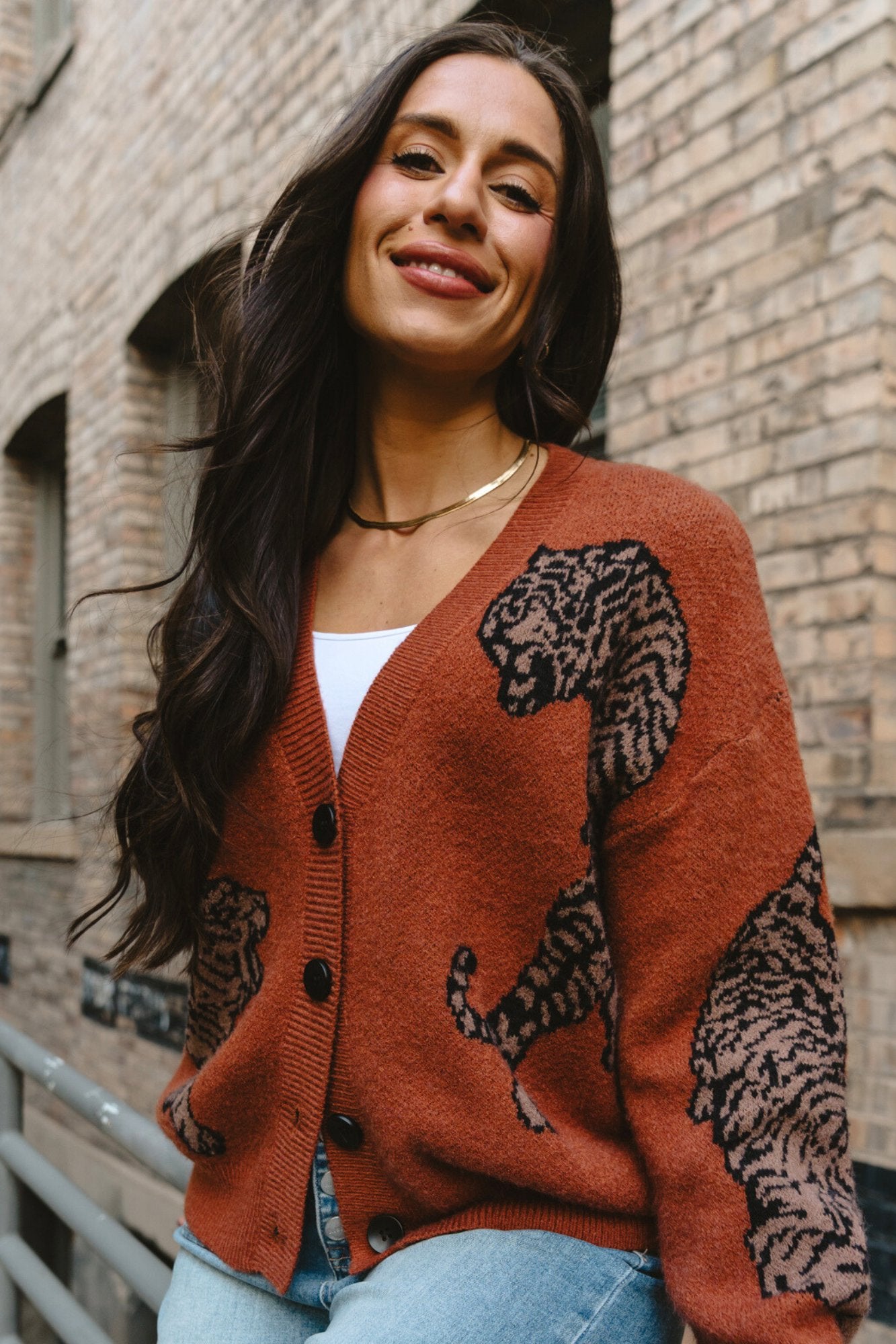 Tigress Sweater in Rust – Holley Girl