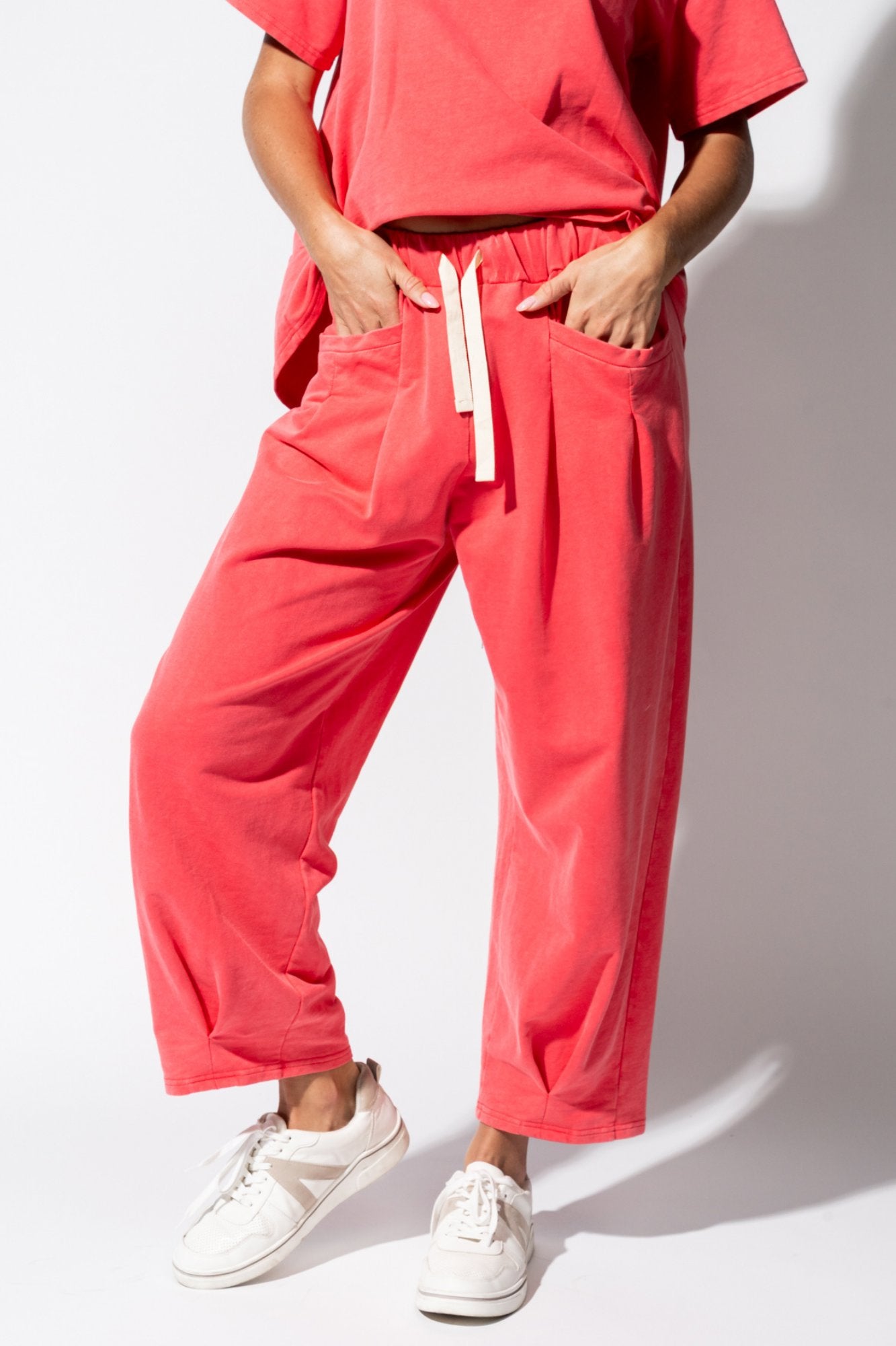 Flow Set in Coral Clothing Holley Girl 