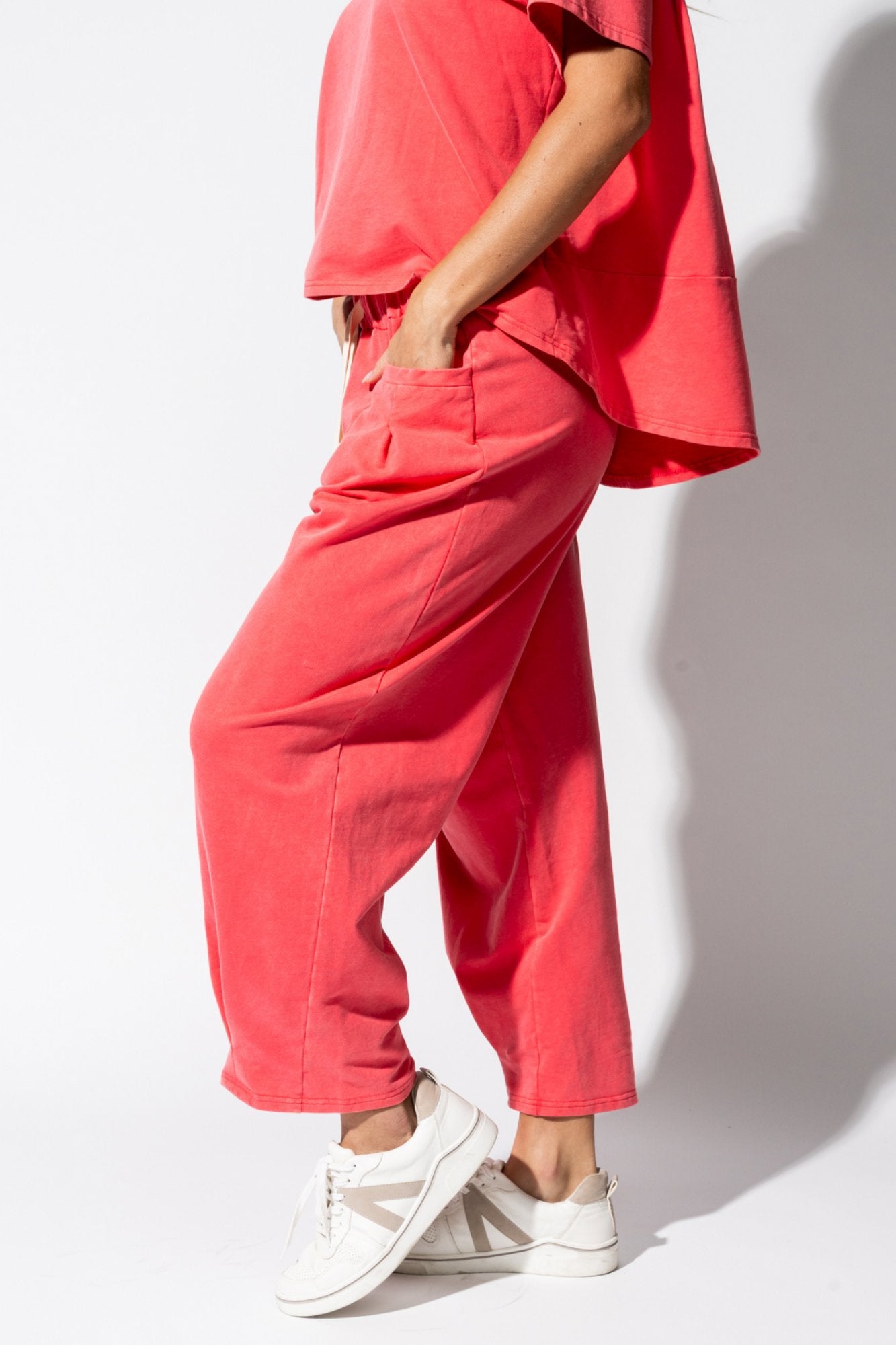 Flow Set in Coral Clothing Holley Girl 