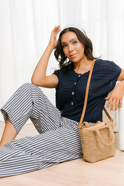 Briar Pants in Navy Clothing Holley Girl 