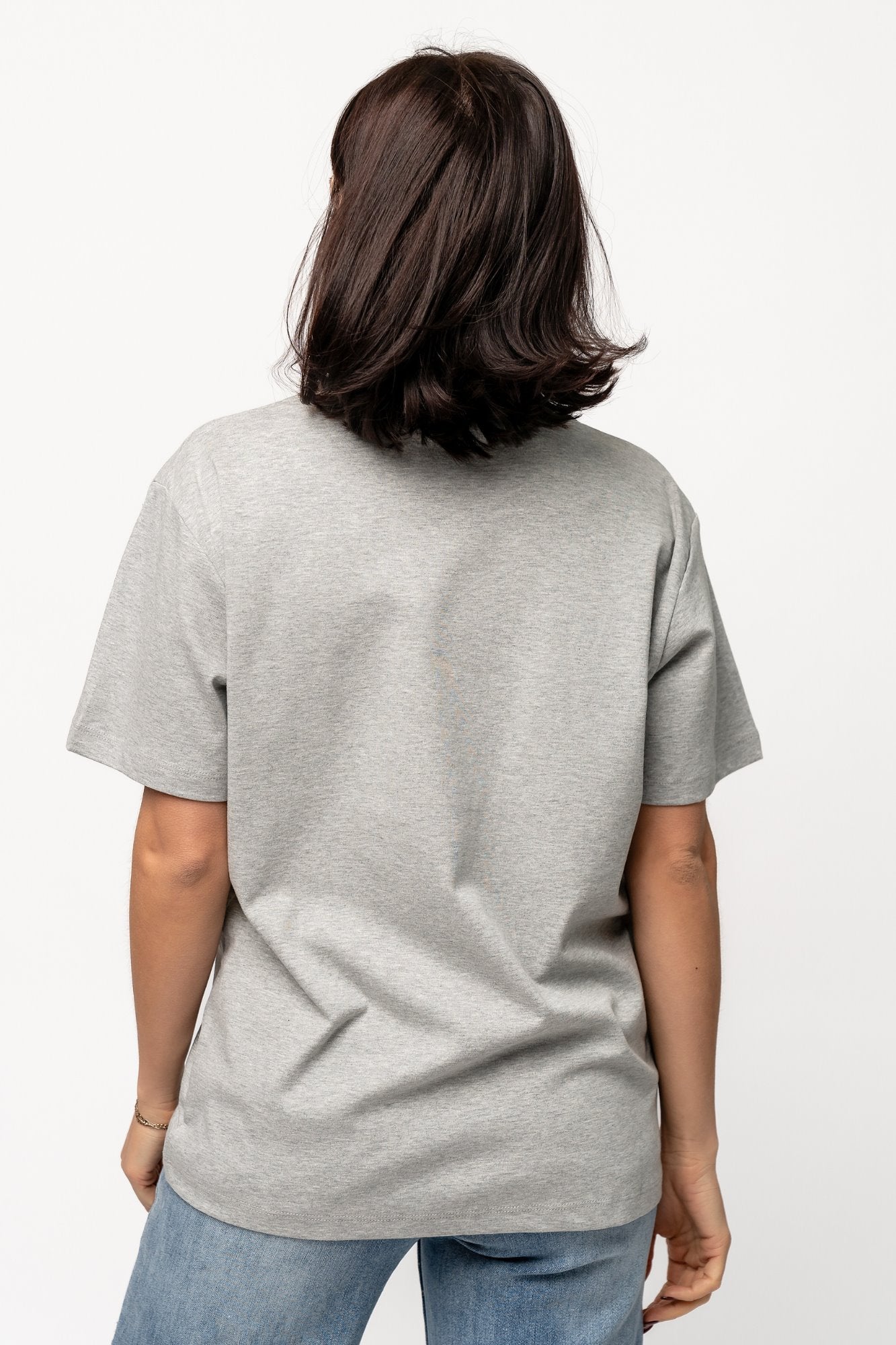 Blake Tee in Grey Holley Girl 