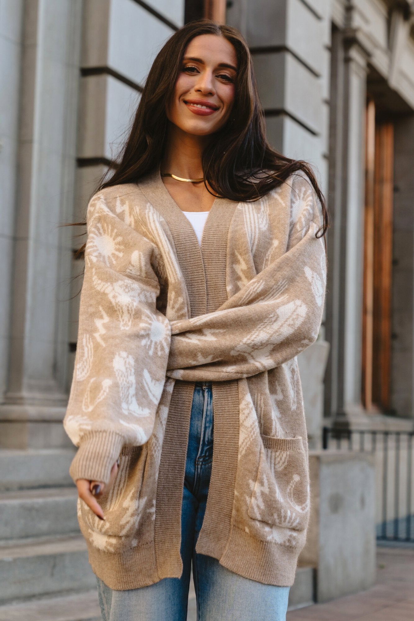 Saddle & Stitch Cardigan Clothing Holley Girl 