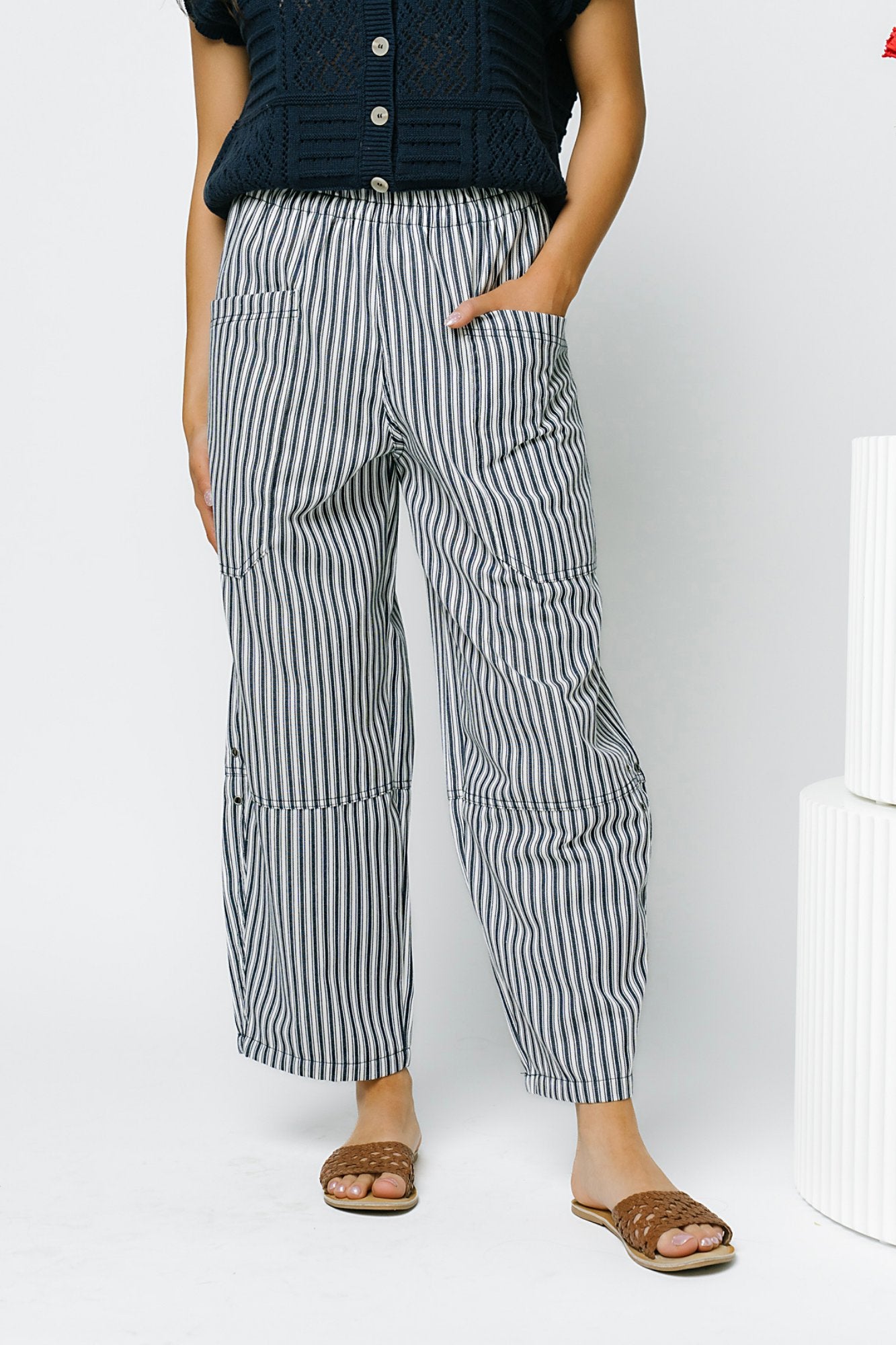 Briar Pants in Navy Clothing Holley Girl 